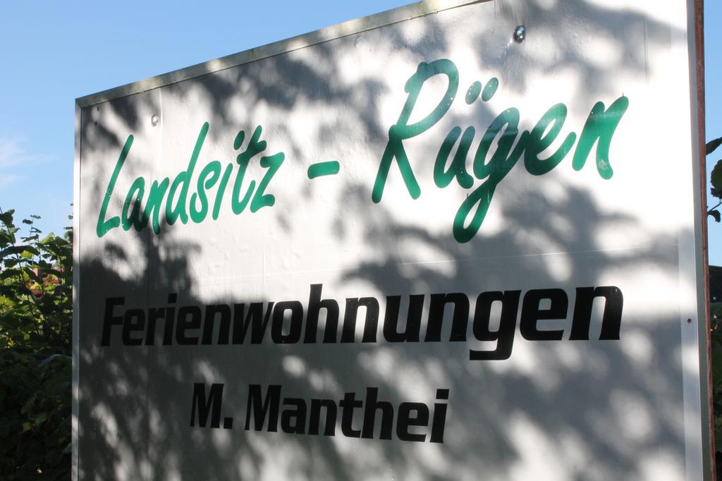 Appartamento Landsitz Ruegen Glowe Esterno foto